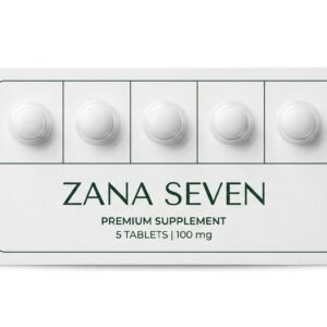 Zana Seven Tablet Blister Packs — lab-tested botanical product photo