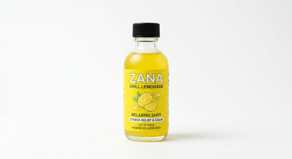 Zana Chill Lemonade with Alkaloids & Kava Extracts — lab-tested botanical product photo