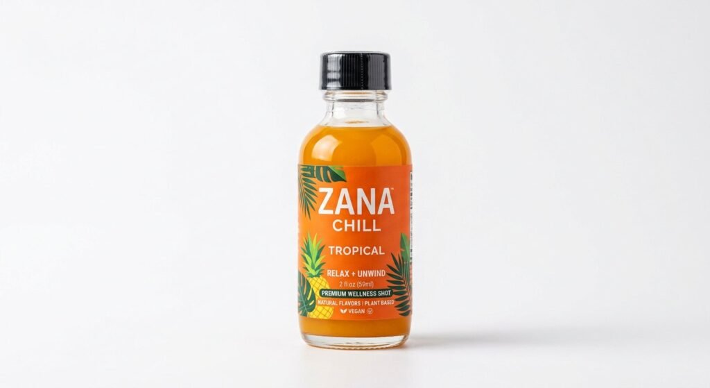 Zana Chill Tropical with Alkaloids & Kava Extracts — lab-tested botanical product photo