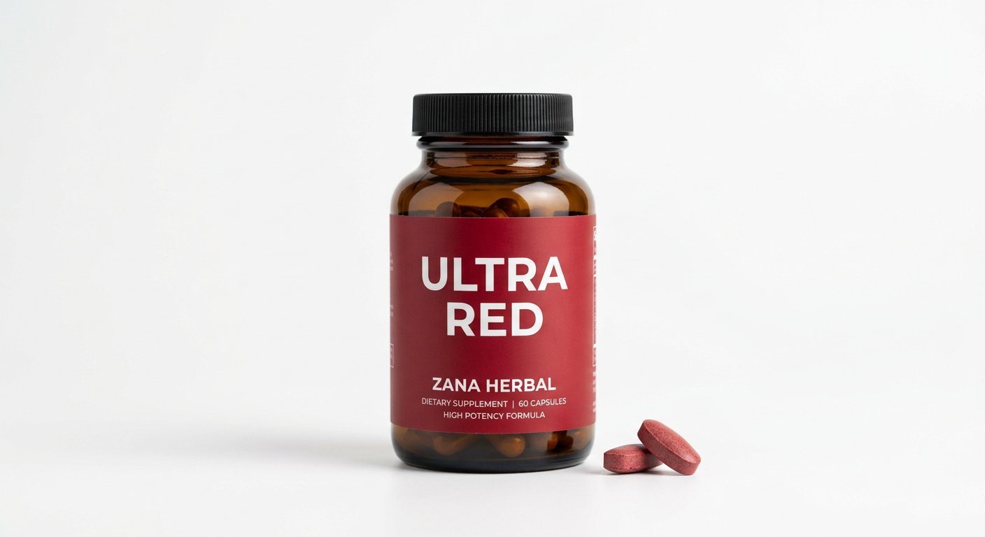 Premium Ultra Red Vein Alkaloids Tablets — lab-tested botanical product photo