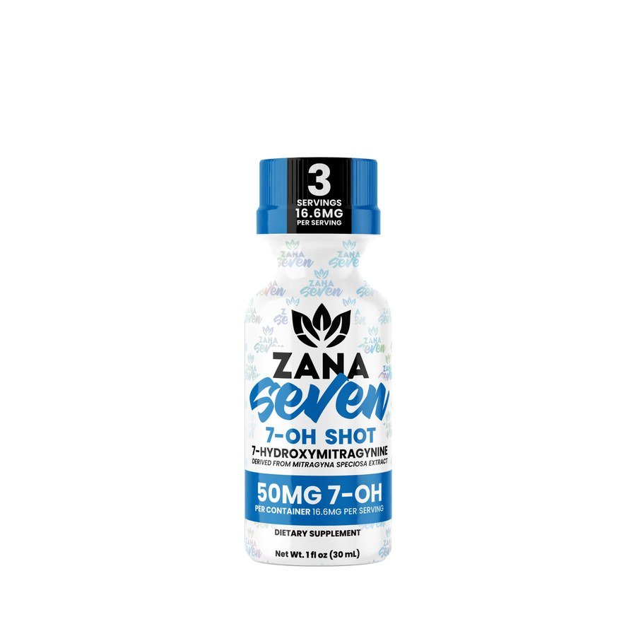zana seven 7 oh shot — lab tested Zana Herbal product